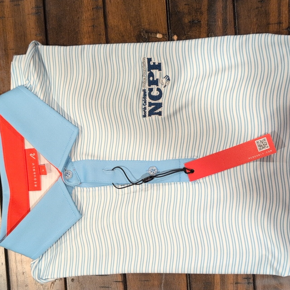 Redvanly Carlton Striped Polo Chest Logo